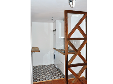 A.L.: aspecto final da cozinha