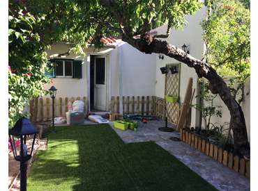 Jardim Traseiras: Vista Sul